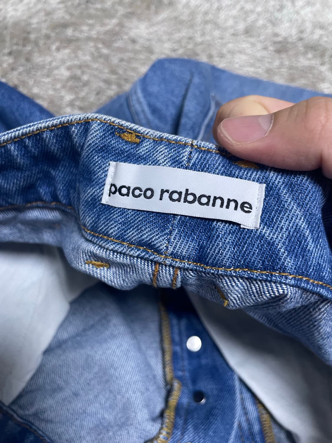 PACO RABANNE 포르투갈제 부츠컷 사이즈 34 상품이미지3