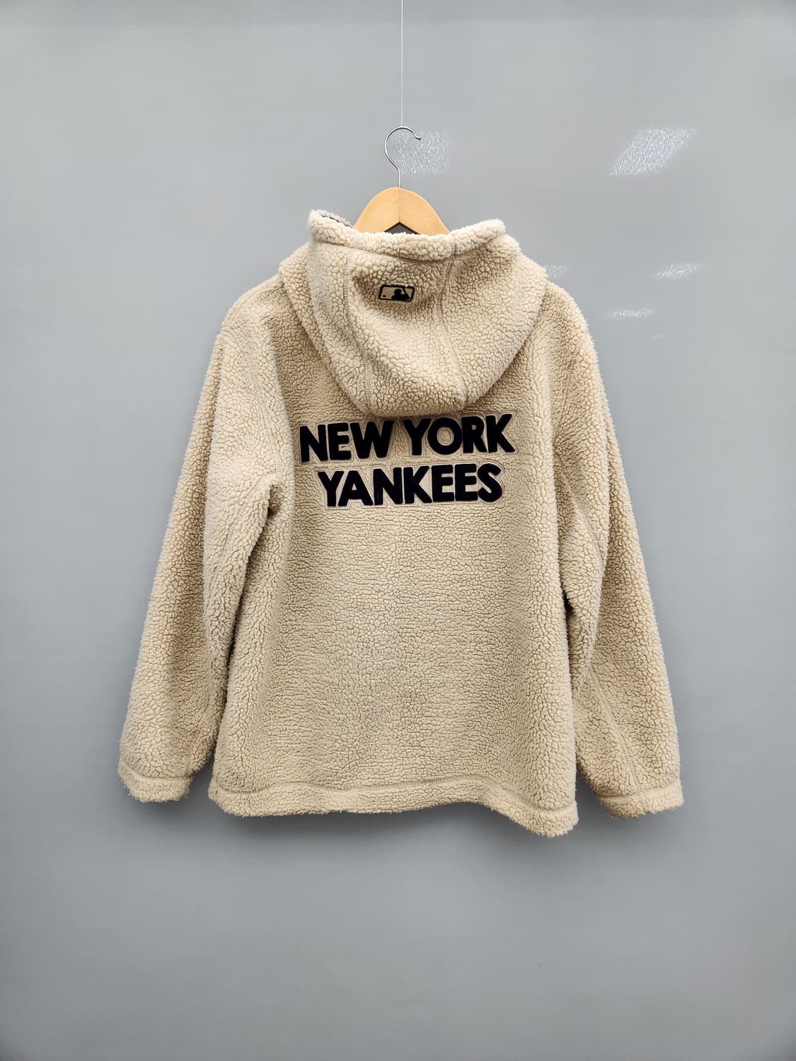 MLB 엠엘비 뉴욕양키즈 쉐르파 후리스 뽀글이 후드자켓 상품이미지5