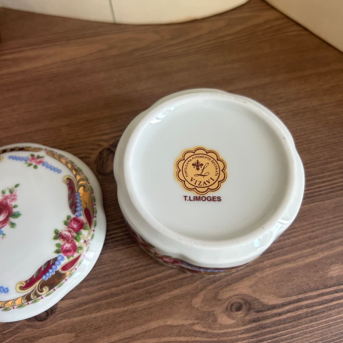 빈티지 리모지 보석함 트링켓 상품이미지8