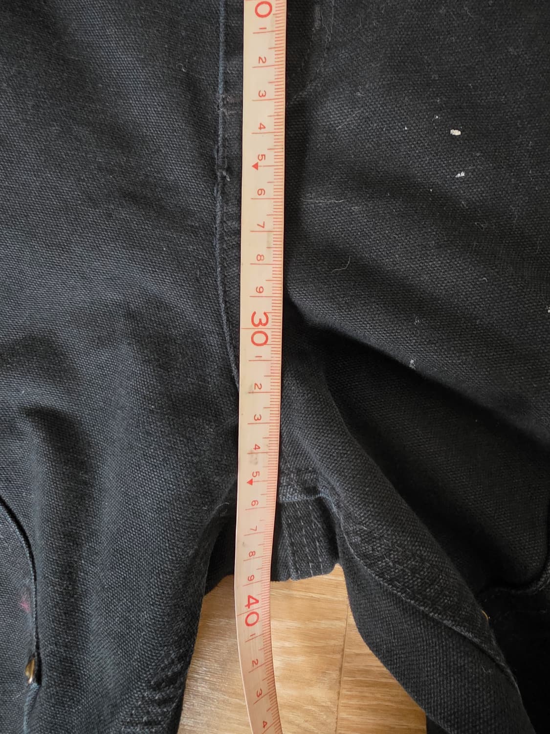 빈티지 칼하트 B136 블랙 더블니 팬츠 42x32 상품이미지4