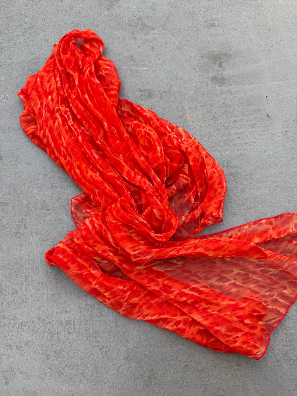 orange scarf  상품이미지3
