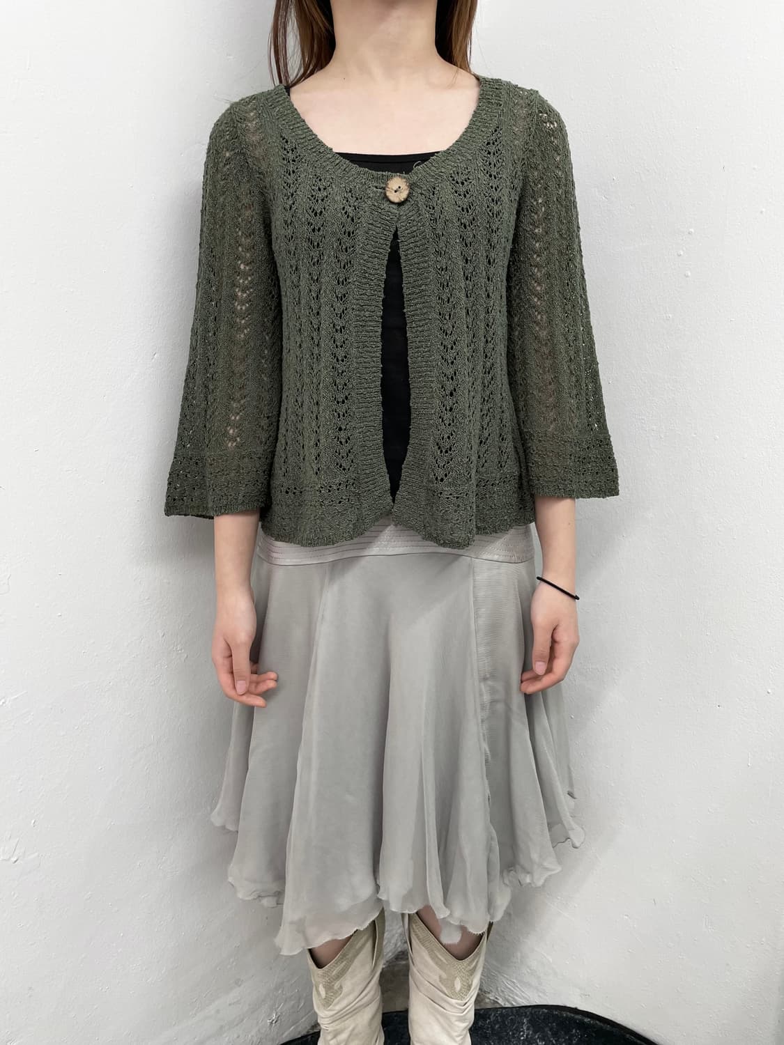 페어리 크로셰 버튼 가디건 상품이미지2