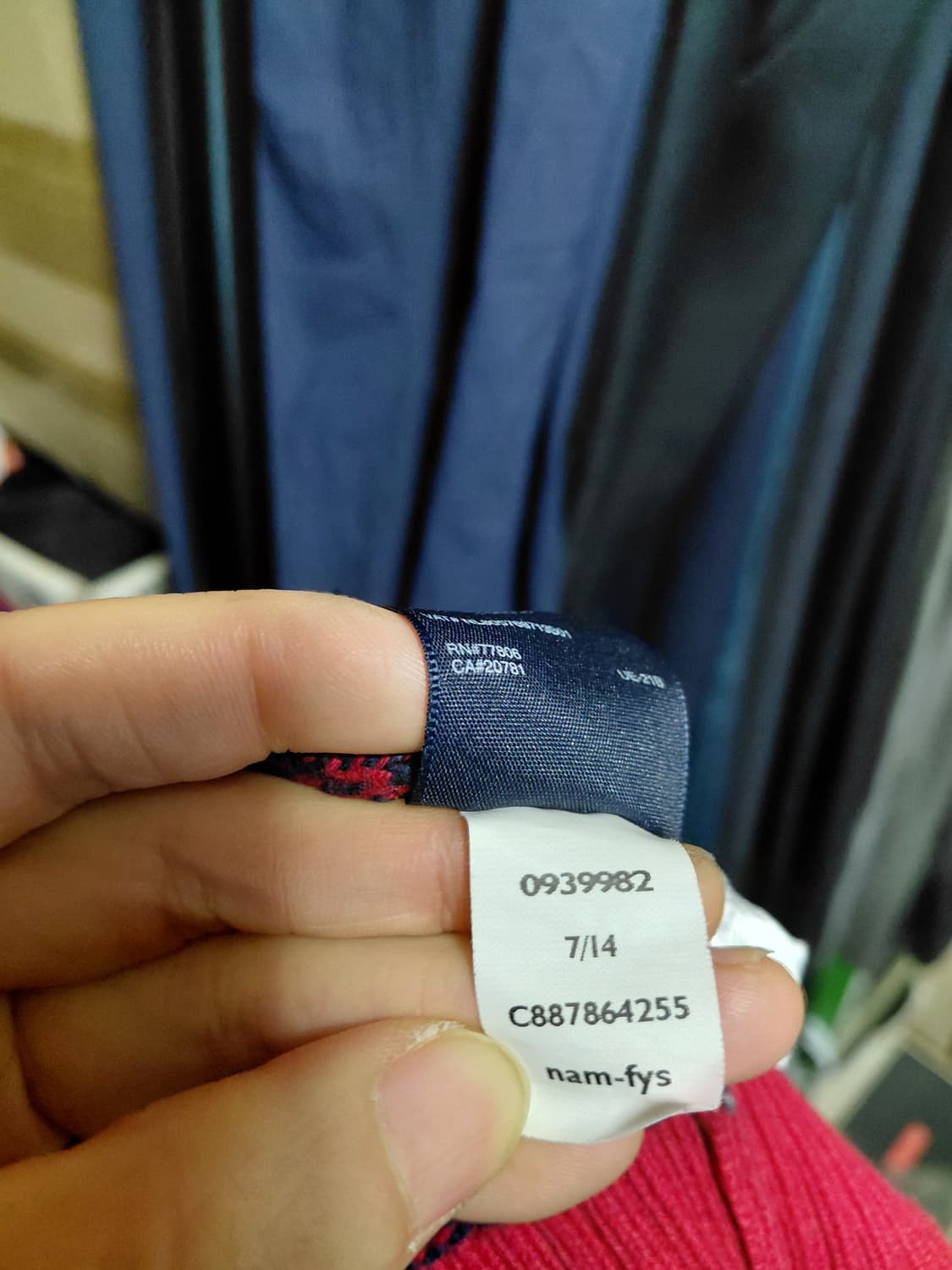 [타미힐피거]코튼 풀집업 가디건 L(105)사이즈 상품이미지7