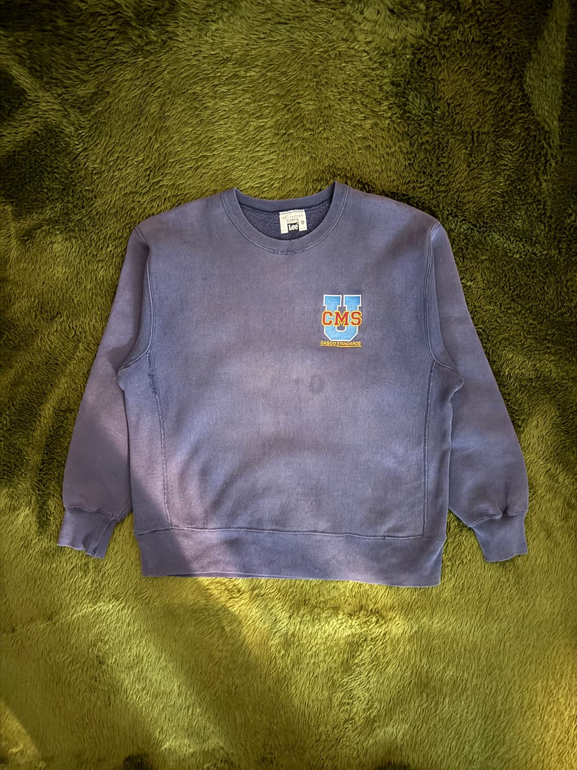 [XL] 90s LEE 리 크로스 그레인 MADE IN USA 스웻셔츠 상품이미지1