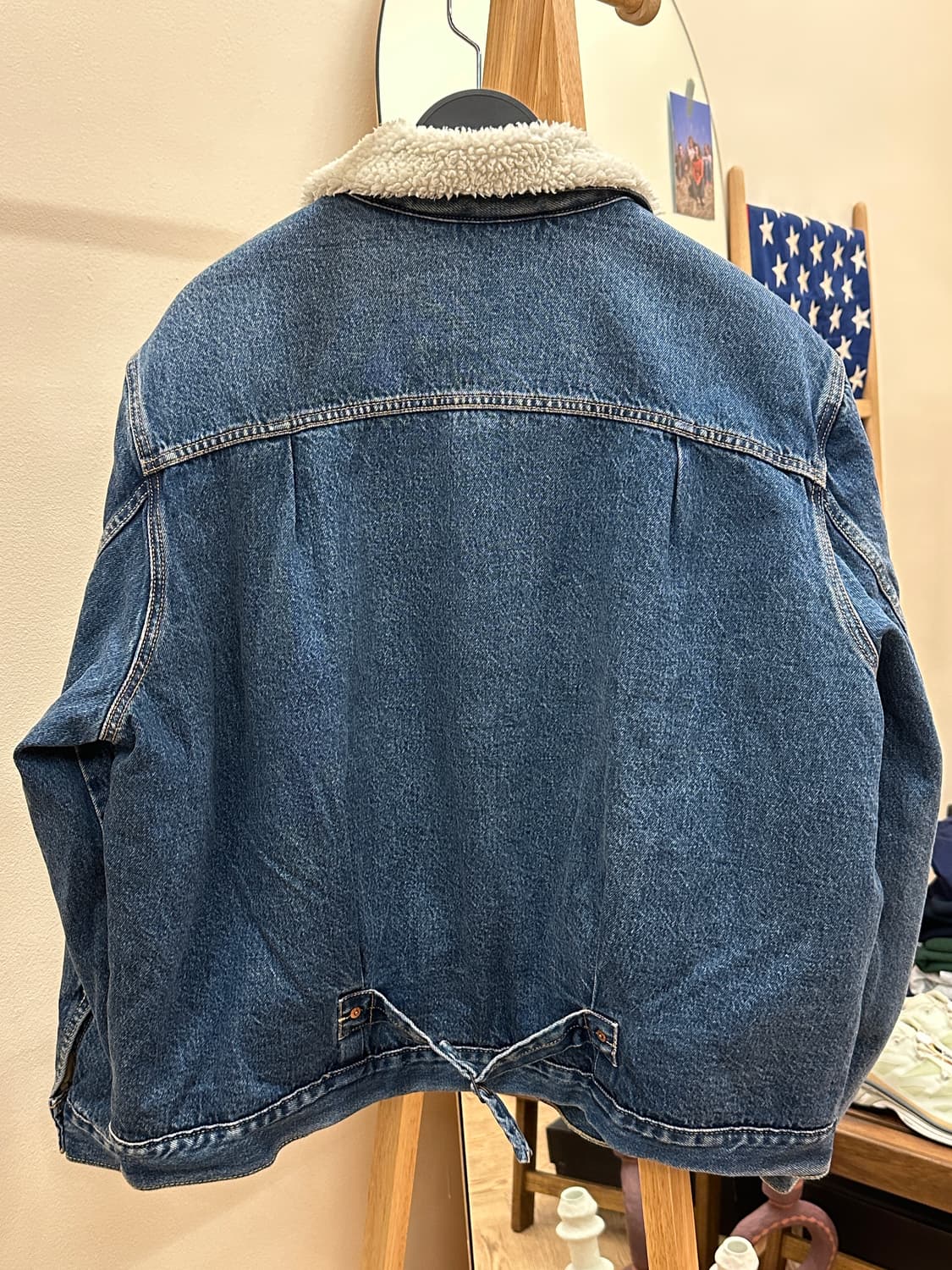 [새제품] 리바이스 TYPE2 2세대 쉐르파 데님 트러커 XL 상품이미지2