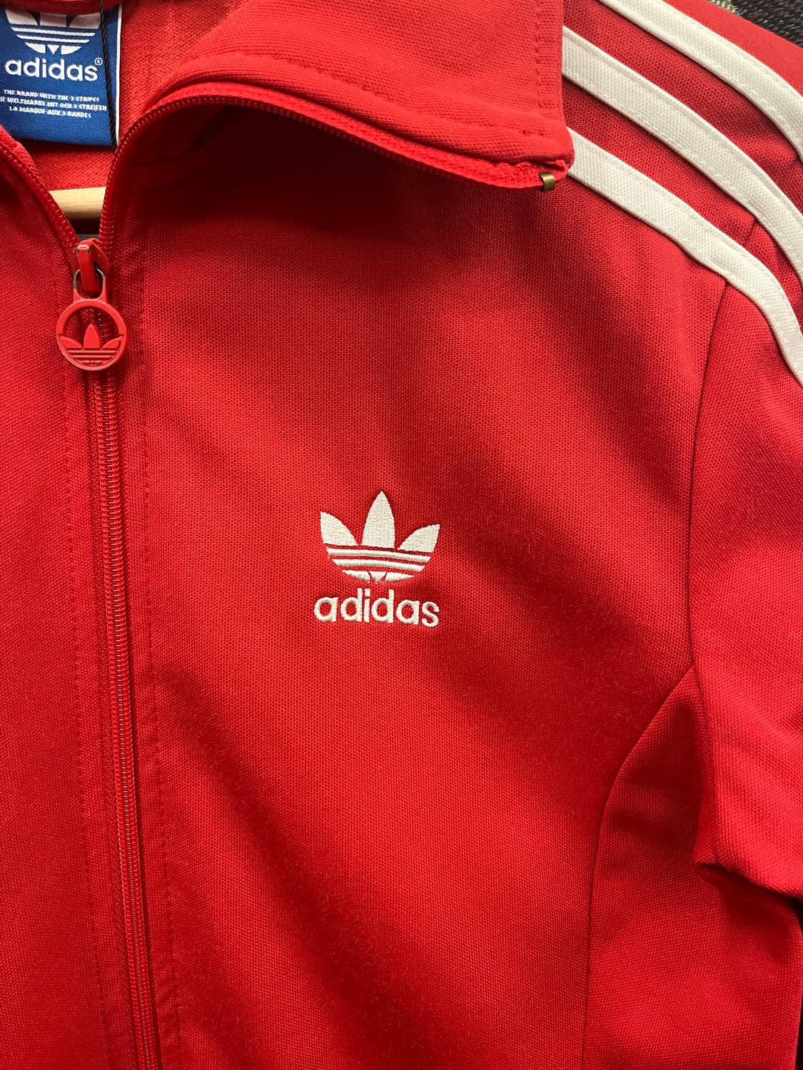 아디다스 유로파 레드 트랙탑 져지 #csz724 상품이미지3