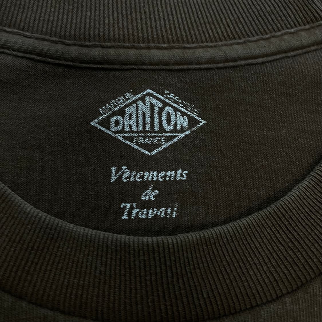 단톤 Danton 포켓 롱슬리브 브라운 상품이미지3