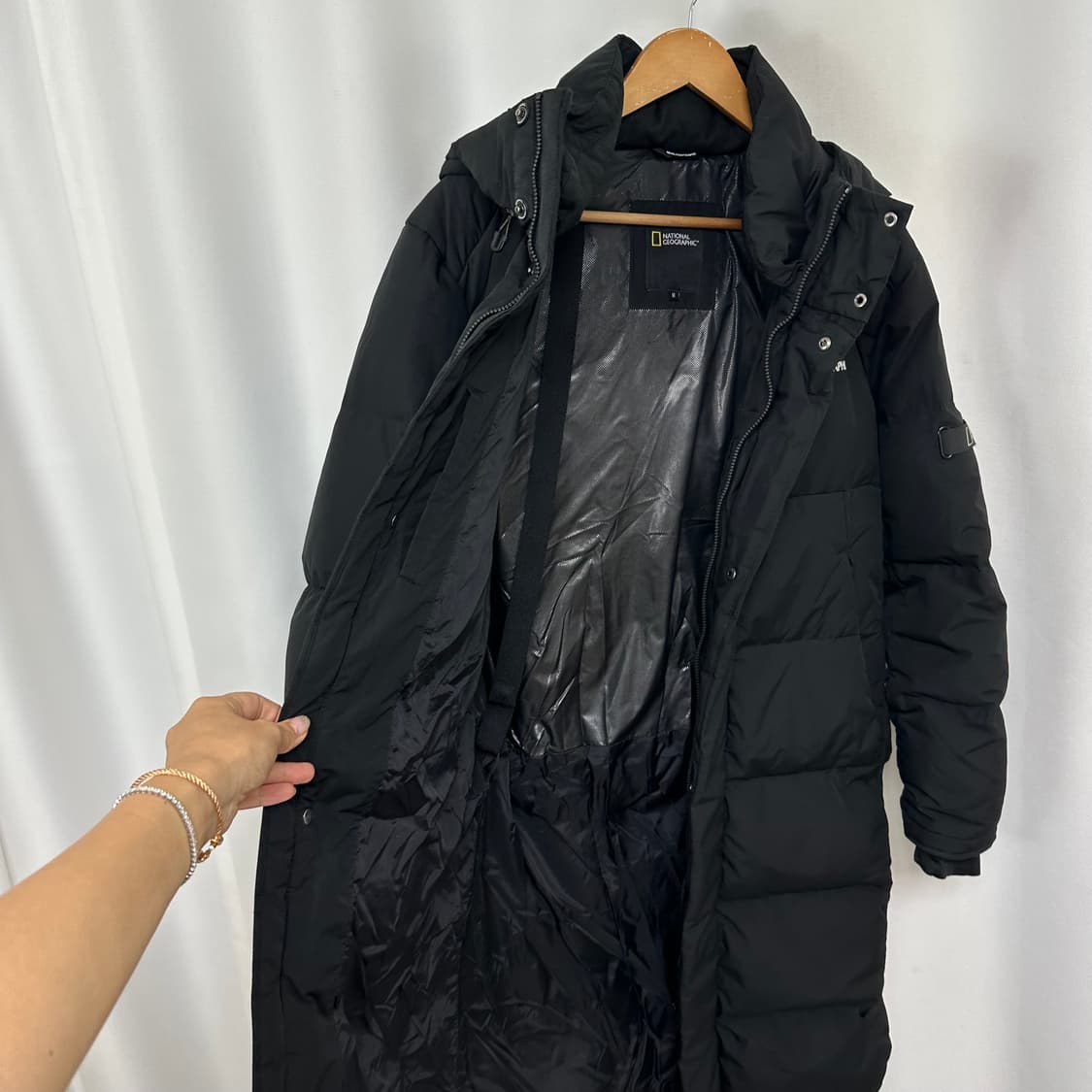 네셔널지오그래픽 남자 후드롱패딩 점퍼 95 M 상품이미지4