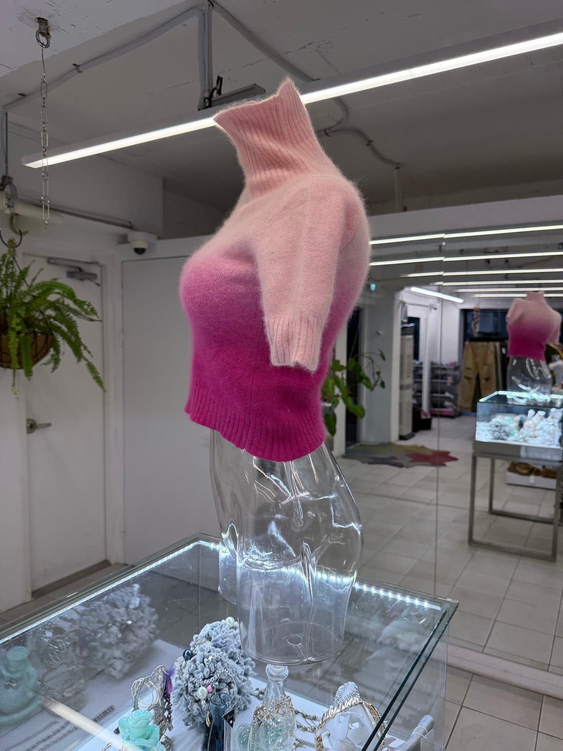 gradation angora sweater 상품이미지2