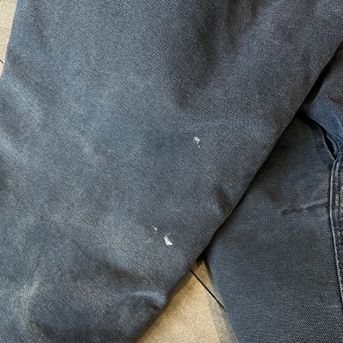 90년대 생산 칼하트 정품 네이비 덕 초어 자켓 상품이미지10