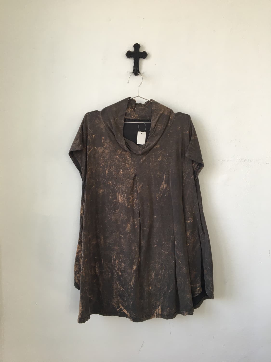 Dyed printing unbalanced onepiece 상품이미지3