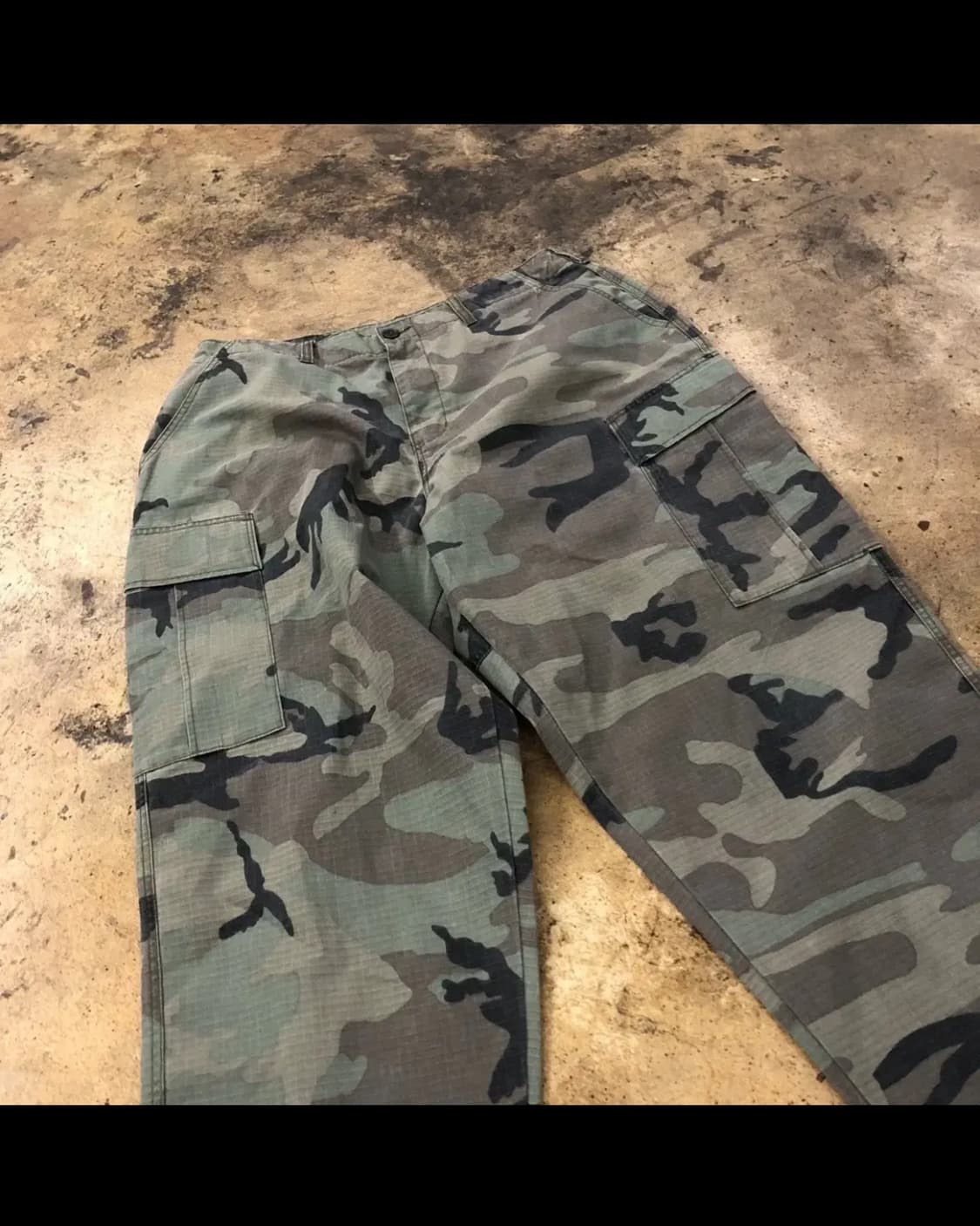 플루크 오리지널 카모 와이드 카고 팬츠 FPT116 상품이미지2