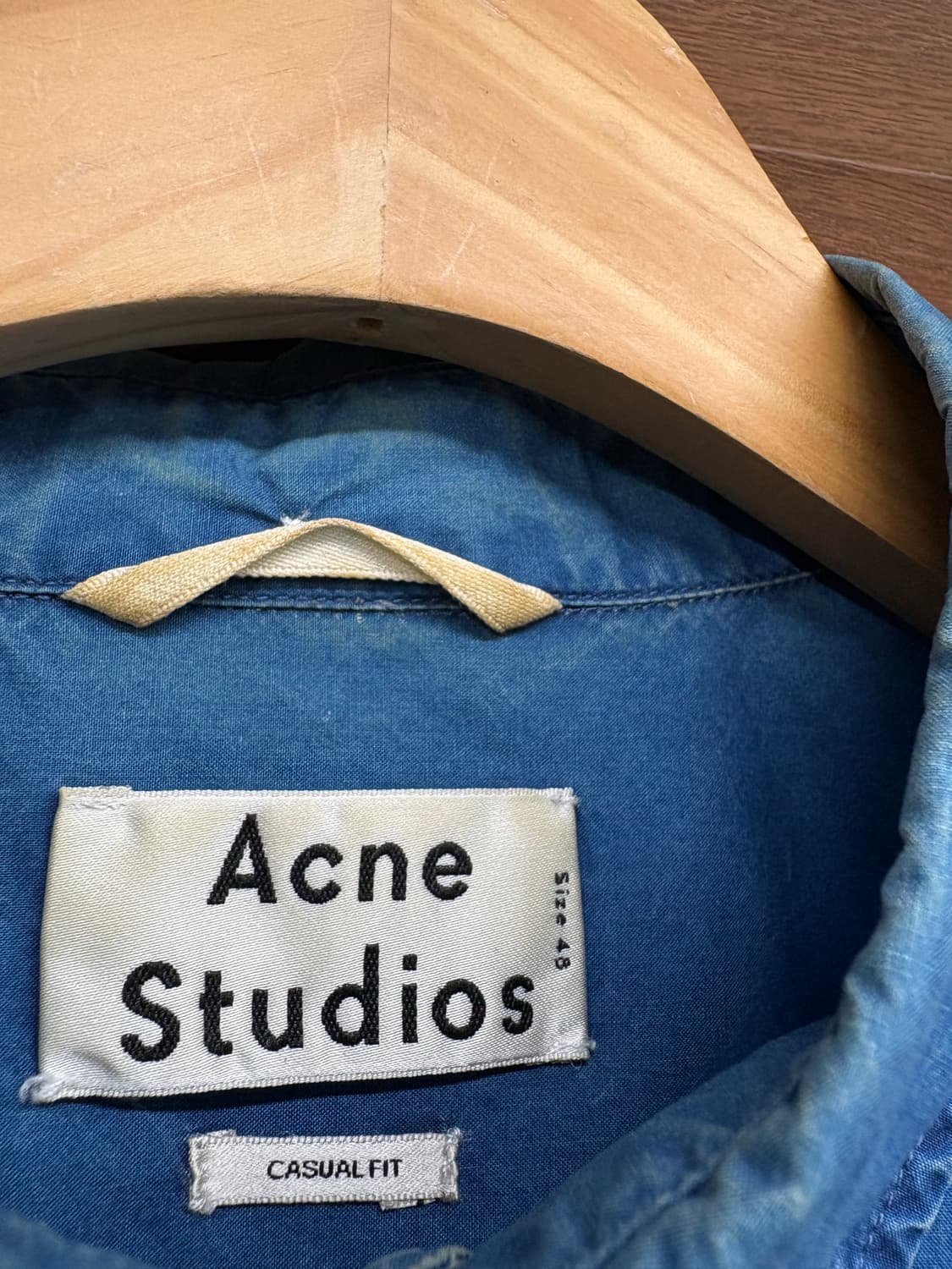 Acne 아크네스튜디오 블루 투포켓 셔츠 상품이미지10