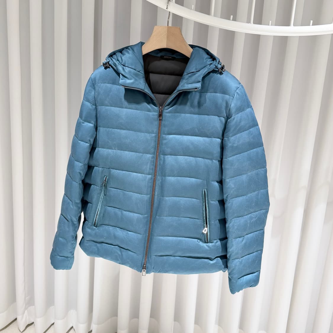 (A+/M) / 로로피아나 퀄티드 실크 드윌 후드 패딩 상품이미지2