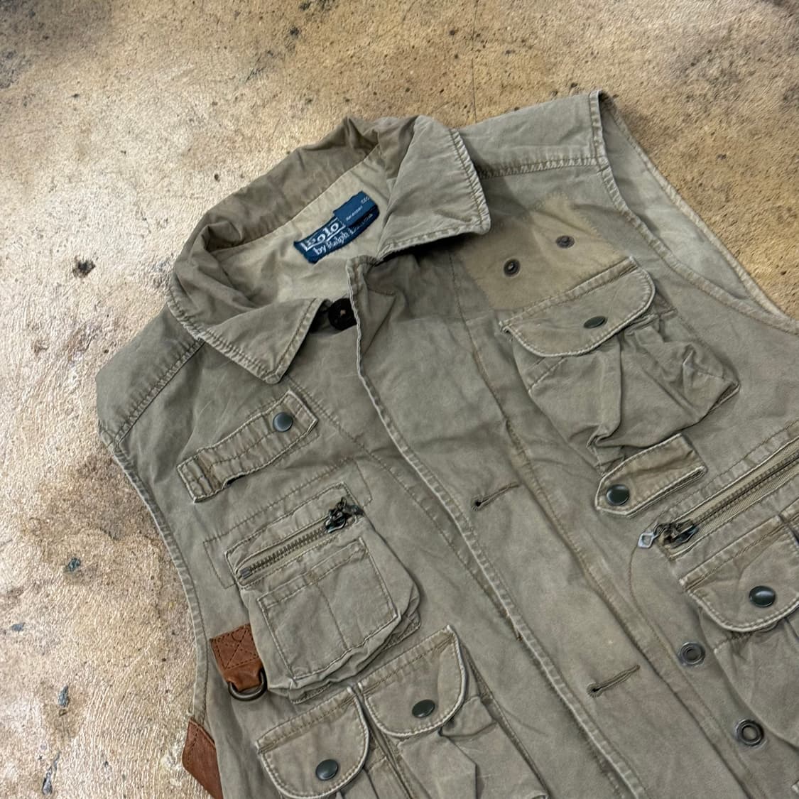 [정품/S] 폴로랄프로렌 유틸리티 멀티포켓 베스트 자켓 b8 상품이미지1