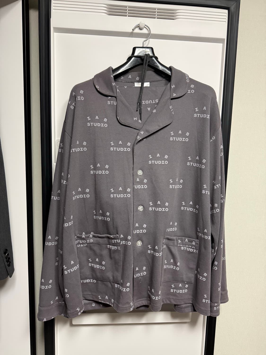 [L] 아이앱 파자마 차콜 세트 상품이미지1