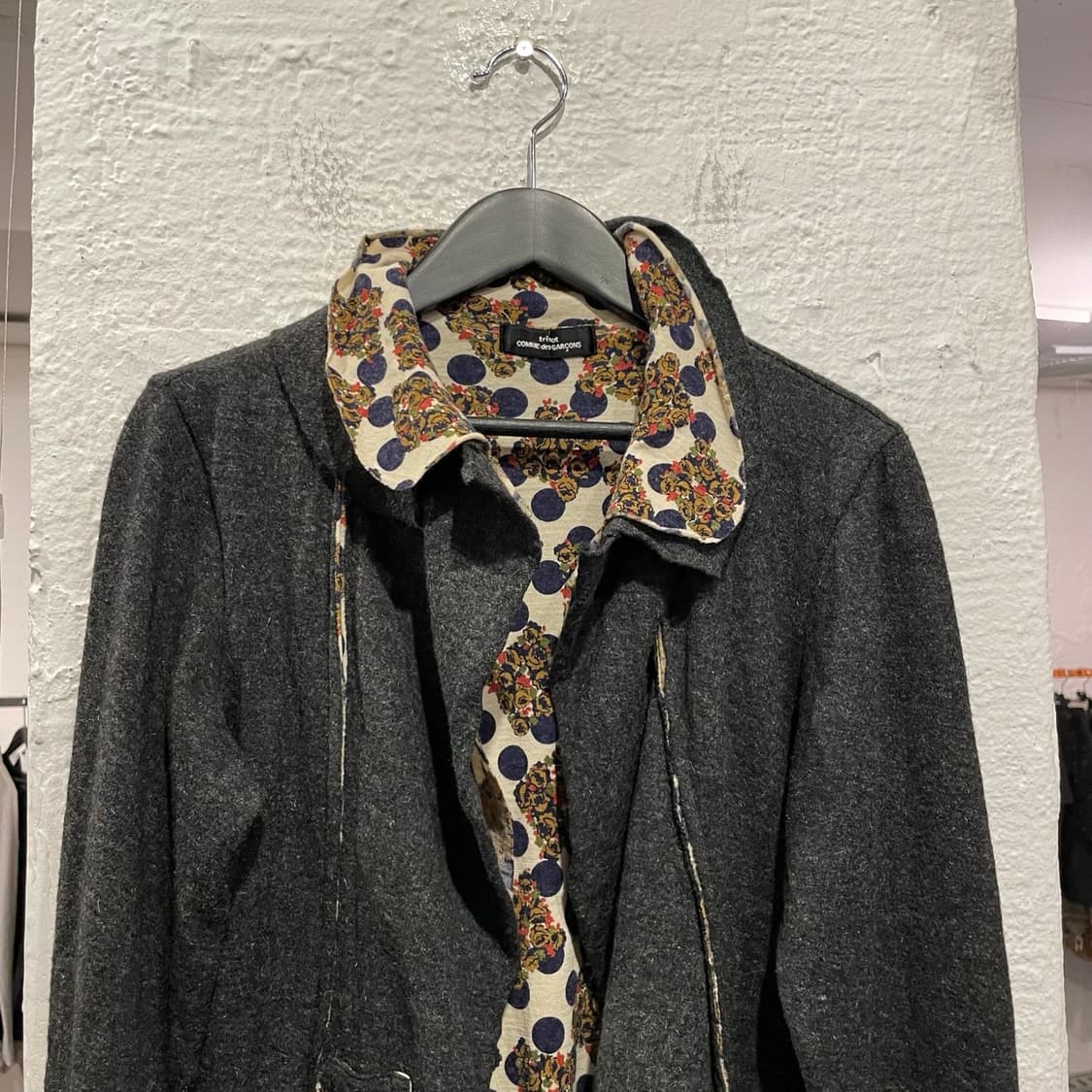 꼼데가르송 플로랄 레이어드 가디건 상품이미지2