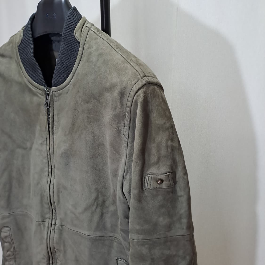 (택포) 시리즈 양가죽 누벅 패딩자켓 105 B261 상품이미지3