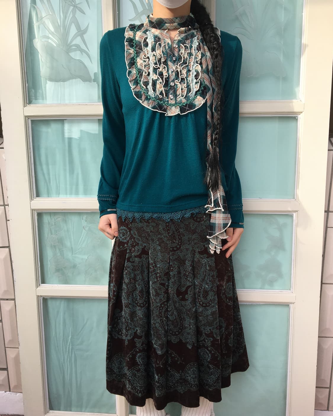 Axes femme tied point sleeve 상품이미지6