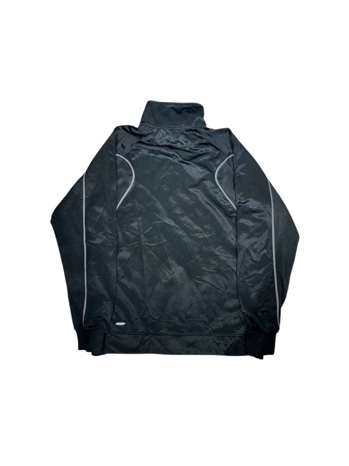 리복 블랙 로고 트랙탑 져지 L 상품이미지6