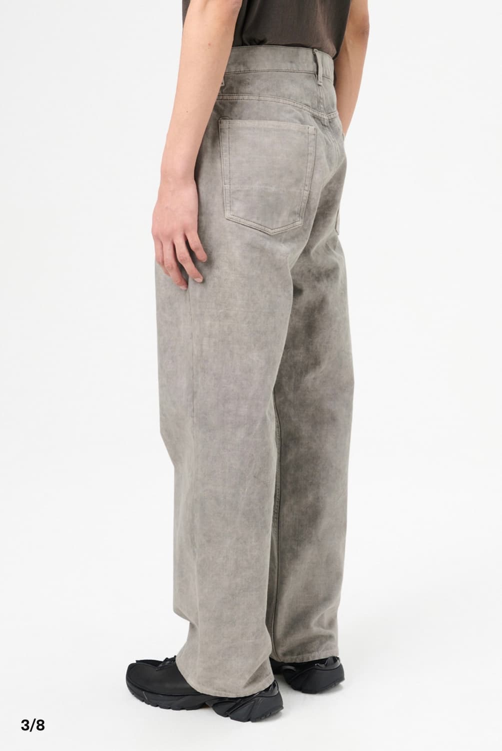 아워레가시 써드컷 attic carbon wash canvas 상품이미지2
