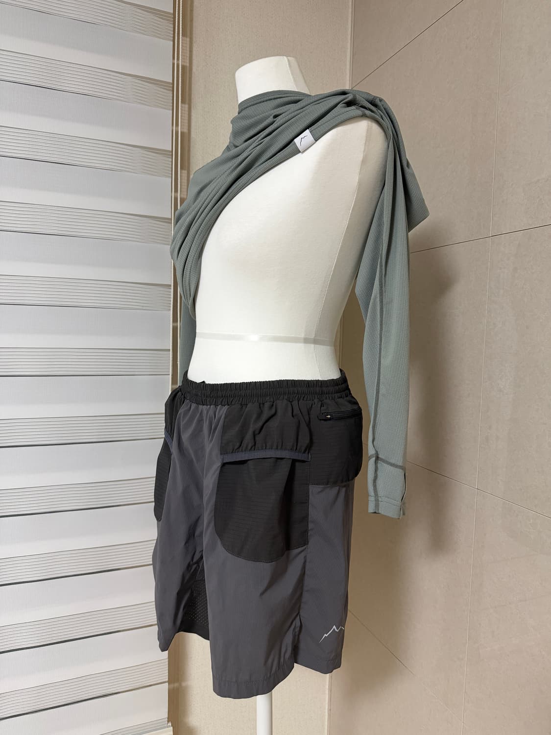 케일 cayl 라이트 트레일 쇼츠 반바지 그레이 S 상품이미지2
