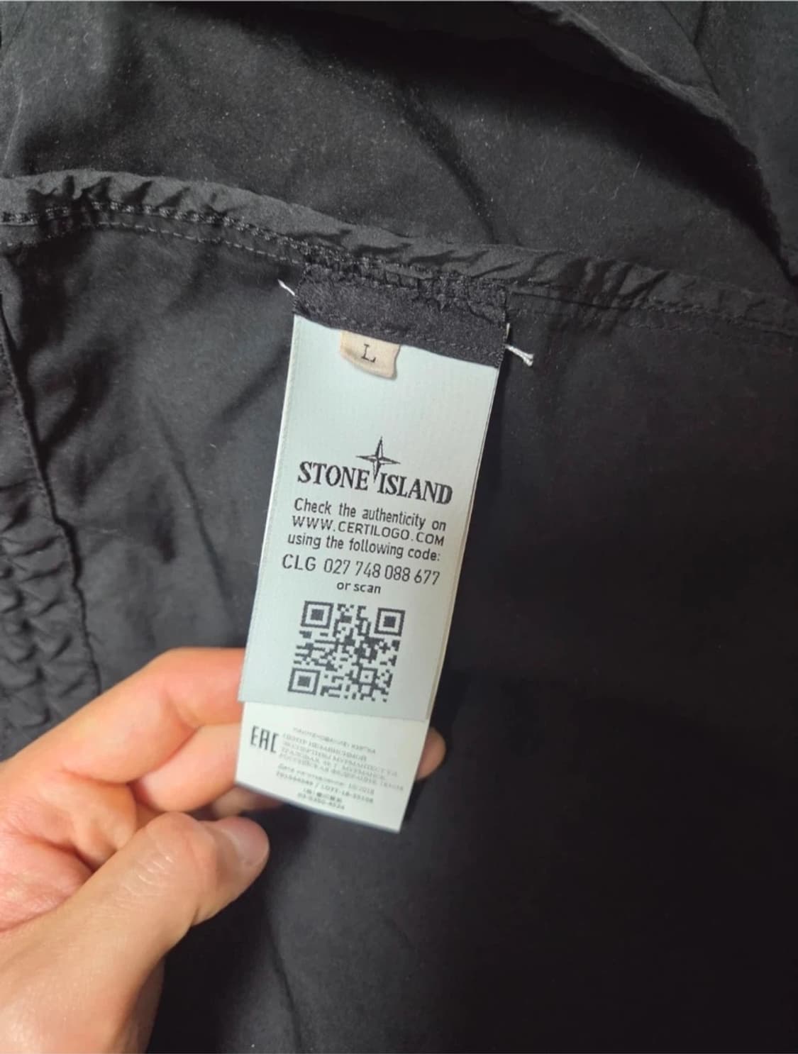 스톤아일랜드 다비드 TC 필드자켓 L 상품이미지4