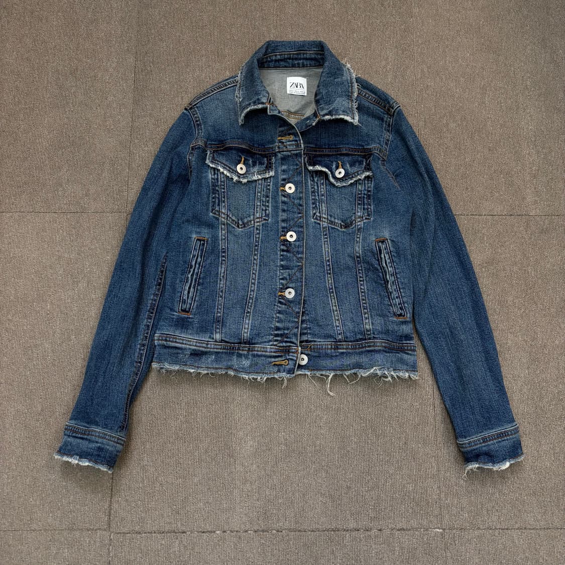 zara 자라 우먼스 데님자켓 청자켓  상품이미지1