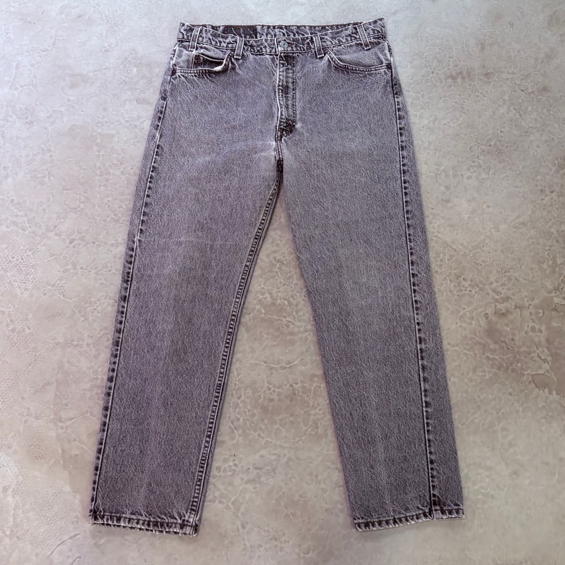 [36/30] USA 리바이스 505 오렌지탭 orange 흑청 블랙 상품이미지1