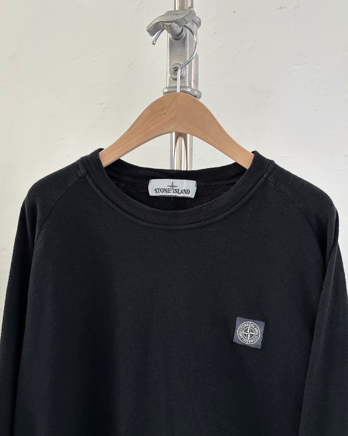 Stone Island 스톤아일랜드 블랙 컬러 코튼 롱슬리브 상품이미지2