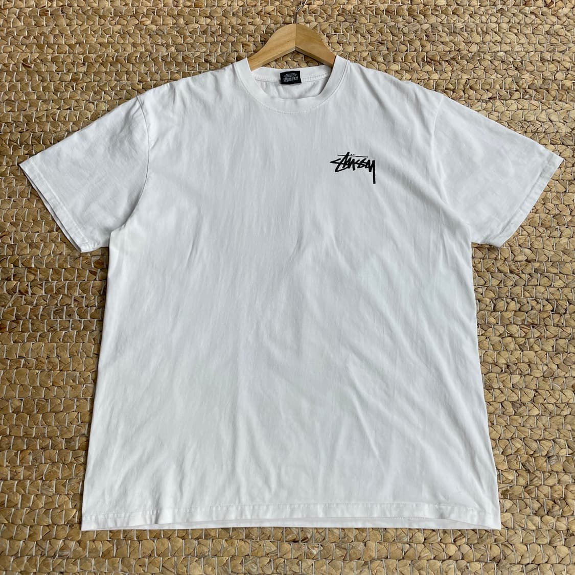 STUSSY 스투시 퍼지 다이스 스탁로고 티셔츠 상품이미지4