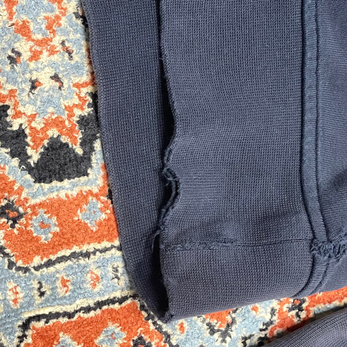 나이키 에어포스원 프린팅 네이비 후드티셔츠 남성XL 상품이미지7