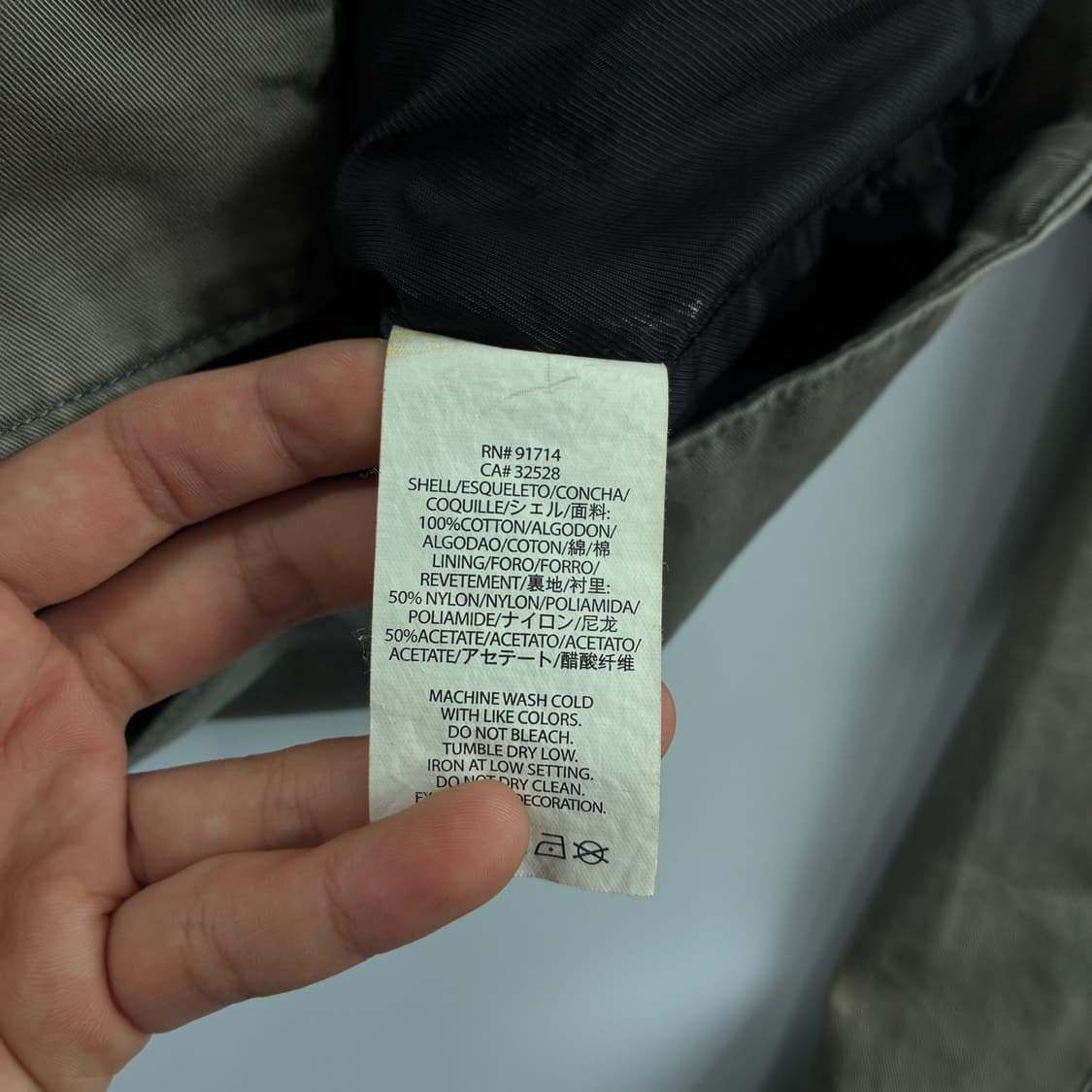 Armani exchange  아르마니 익스체인지 코튼 포켓 라이더 자켓 상품이미지7