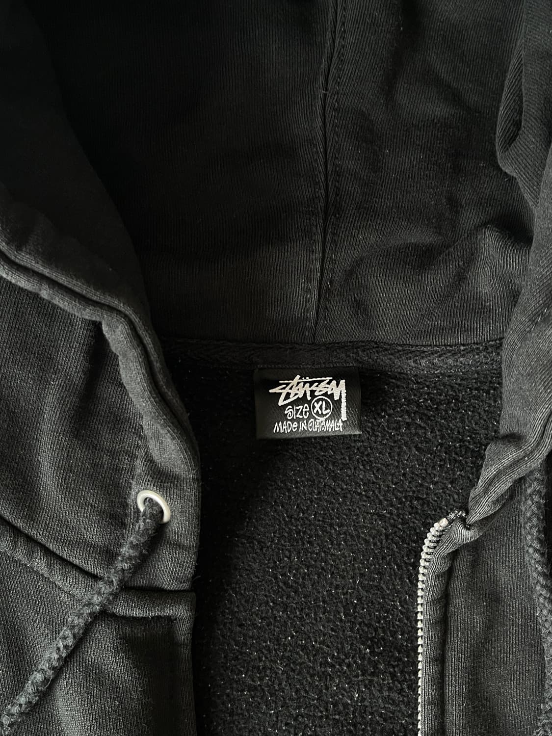 스투시 밴쿠버 후드집업 XL 블랙 105 상품이미지3