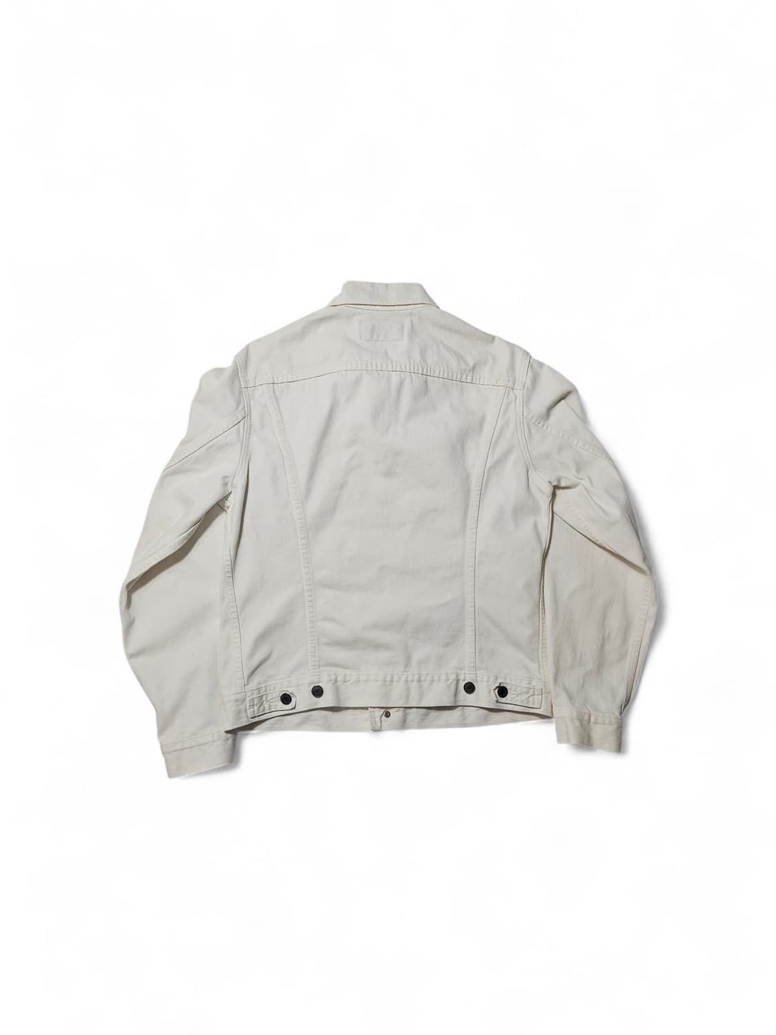 1990's 리바이스 화이트 트러커 자켓 40 L 일제 상품이미지4