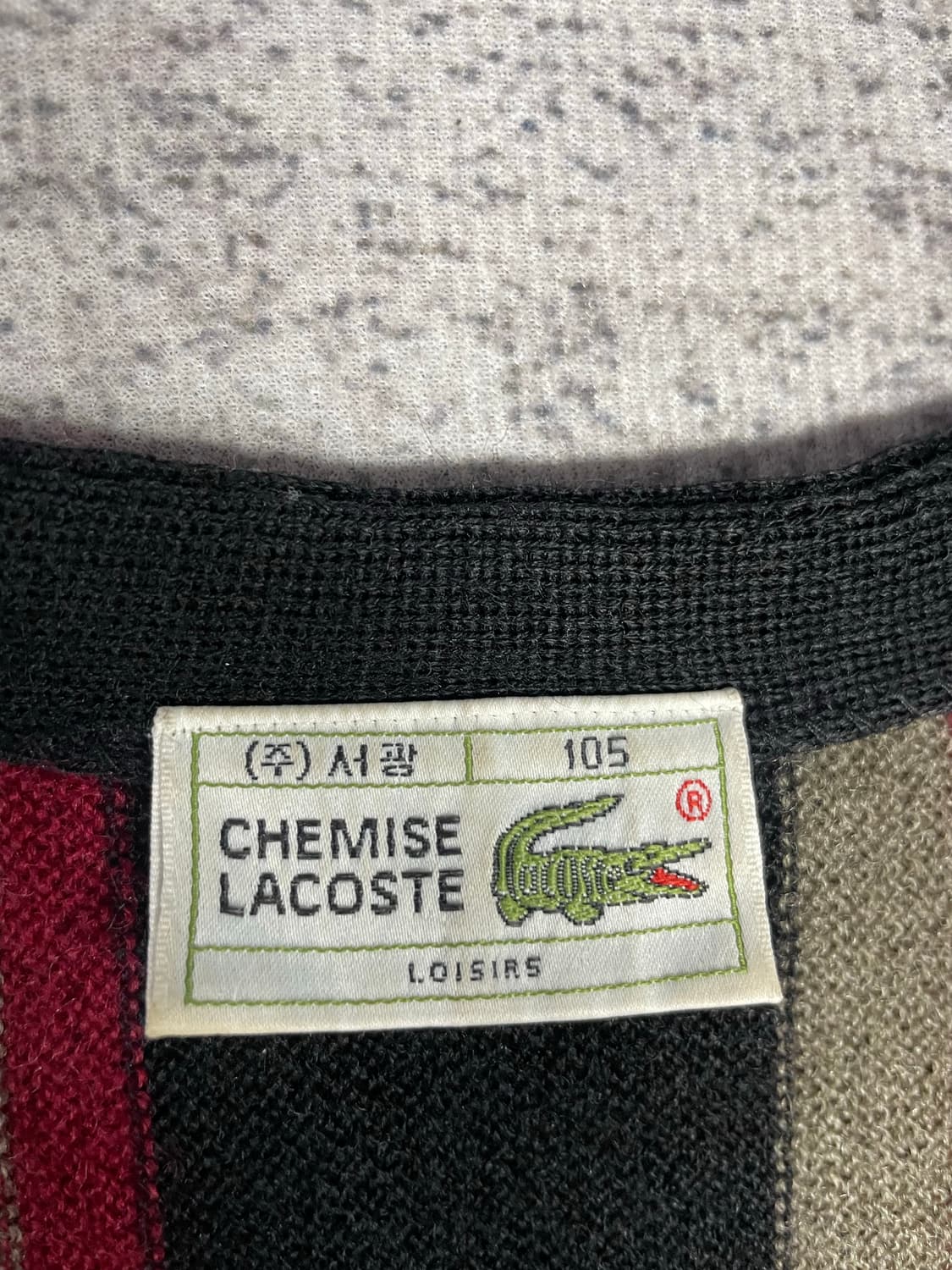 90s vintage LACOSTE WOOL KINT 상품이미지6