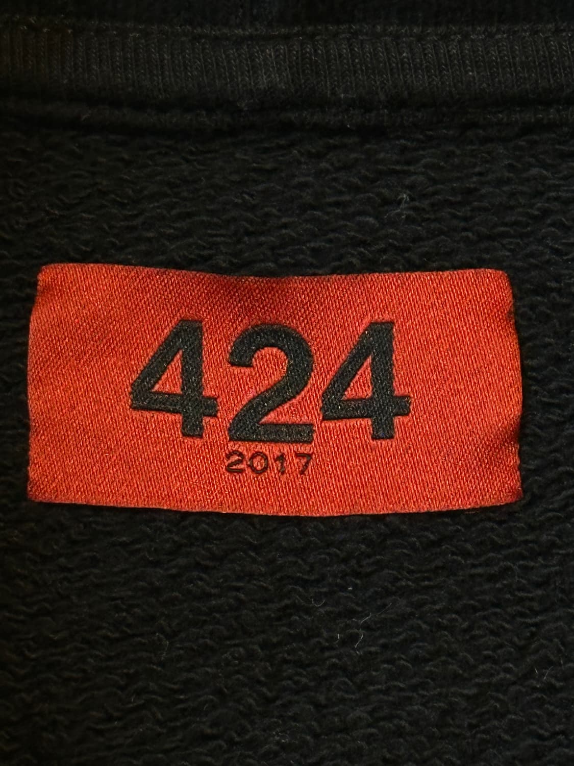 424 유니버시티 후드티 검노 상품이미지4