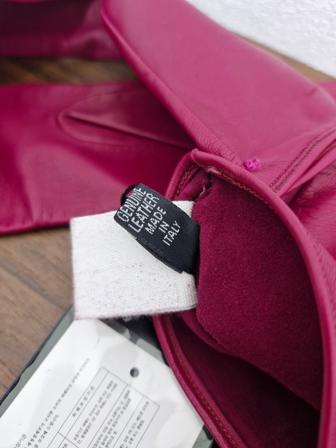 [M] 메종 마르지엘라 로즈 레더 타비 글러브 상품이미지7