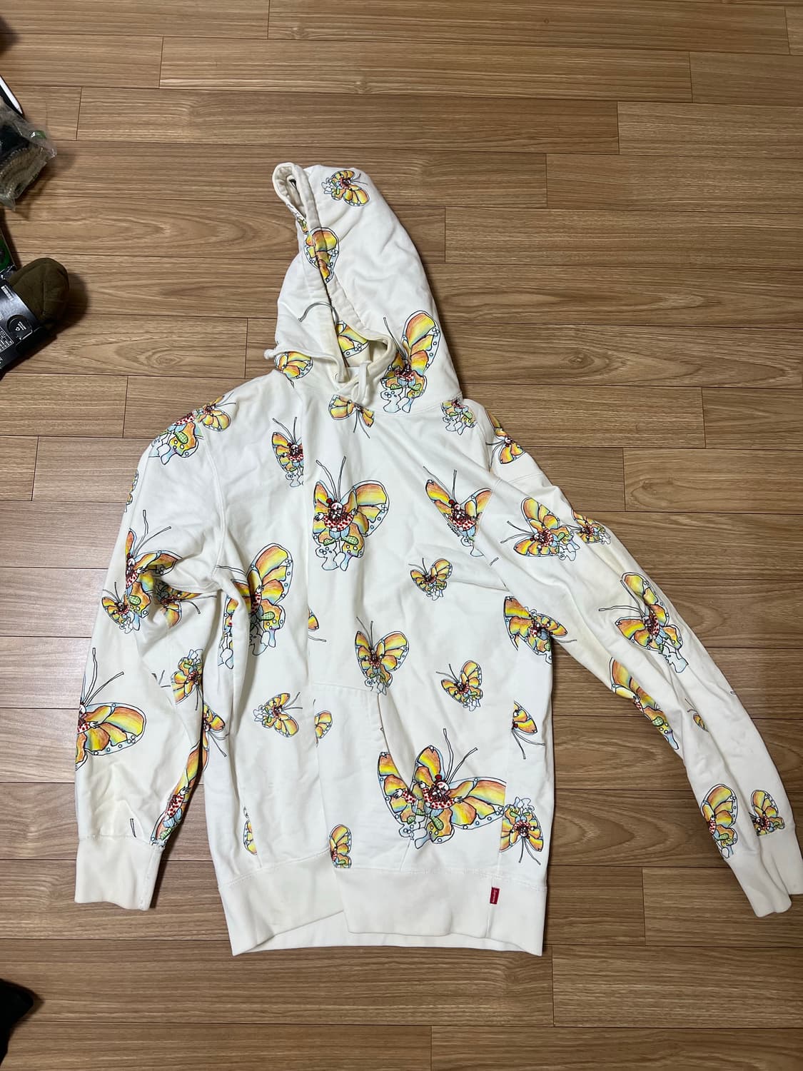 슈프림 버터플라이 후디 XL 상품이미지1