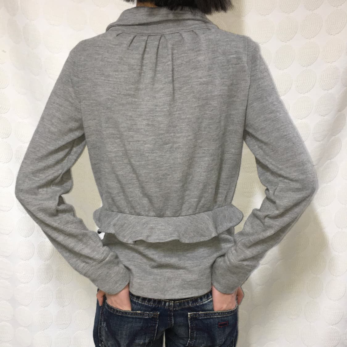 마크 바이 마크 제이콥스 그레이 울 더블브레스트 자켓 상품이미지2