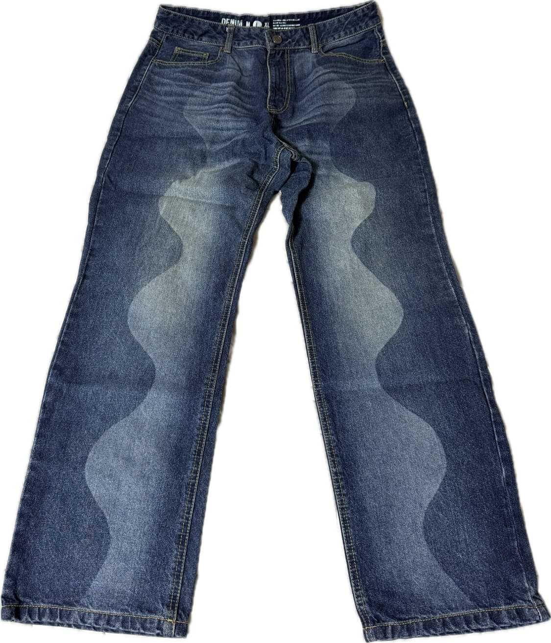 (L) 엑스트라오디너리 LASER CURVE PRINT DENIM 상품이미지1