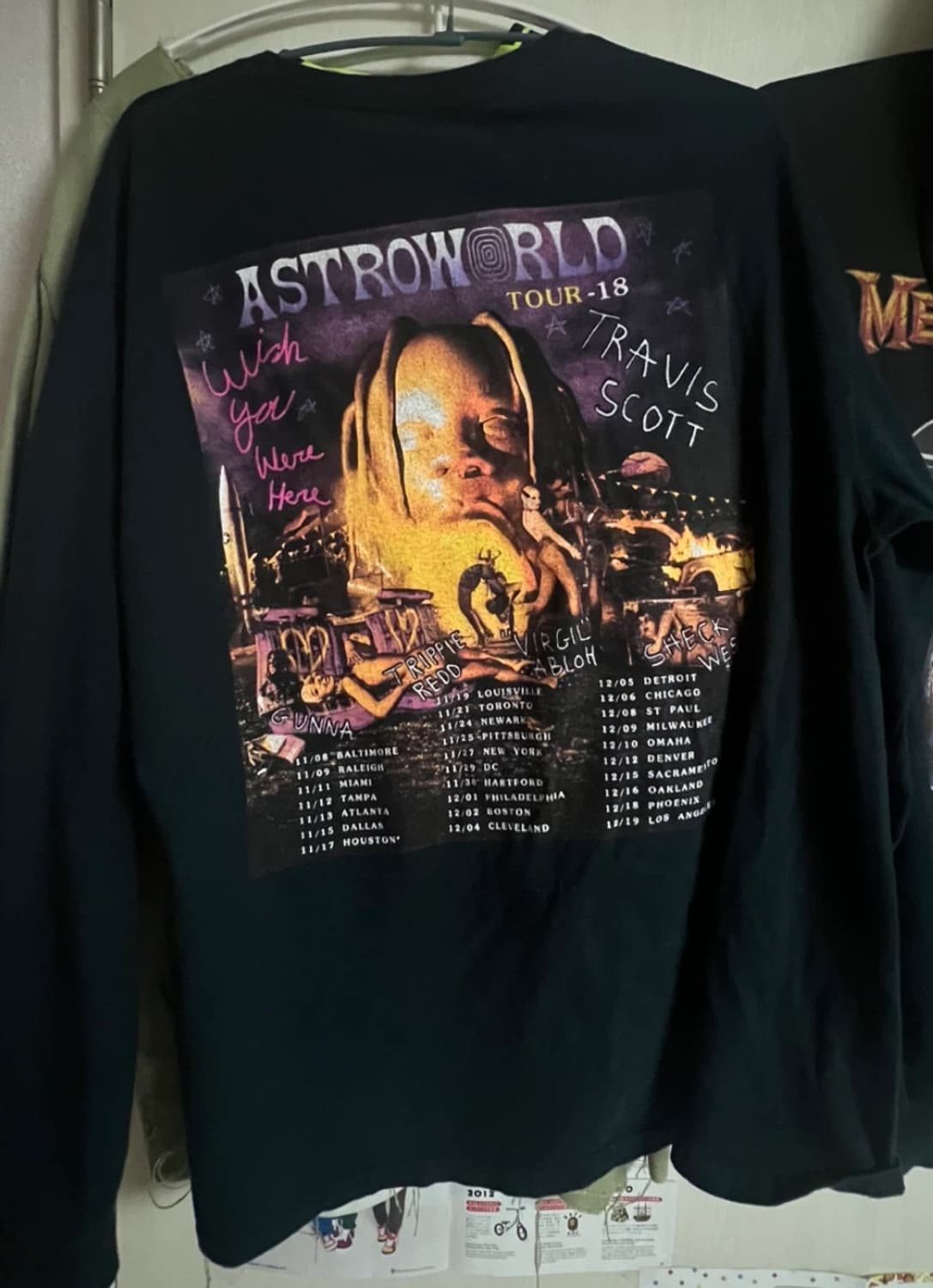 트레비스스캇 콘서트 롱슬리브 상품이미지4