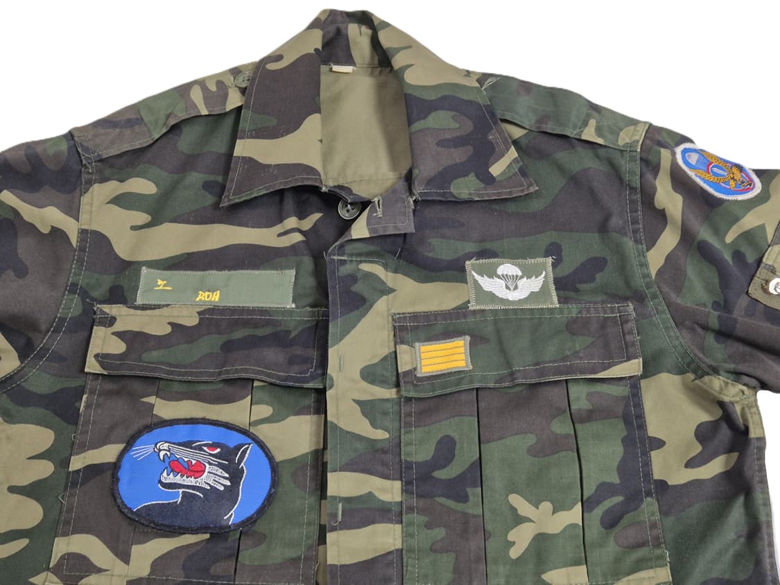 육군 구형 13공수특전여단 병장 후기형 독사복 전투복 상의 자켓 (M) 상품이미지6