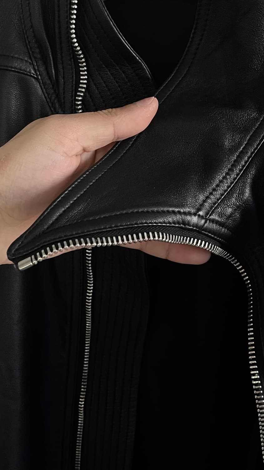 릭오웬스 몰리노 레더자켓 램스킨 상품이미지4