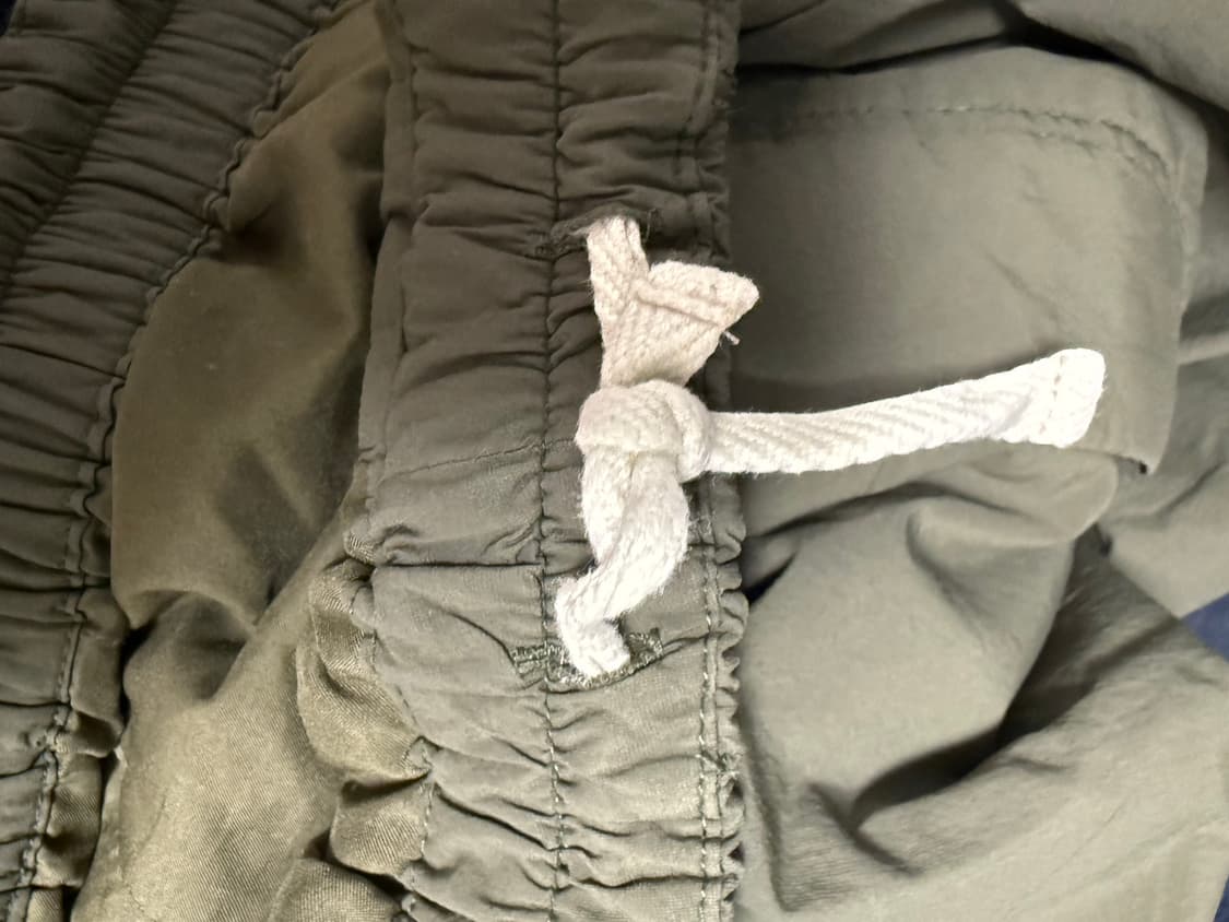 Document 카키색 패딩 파자마 팬츠 L 상품이미지6