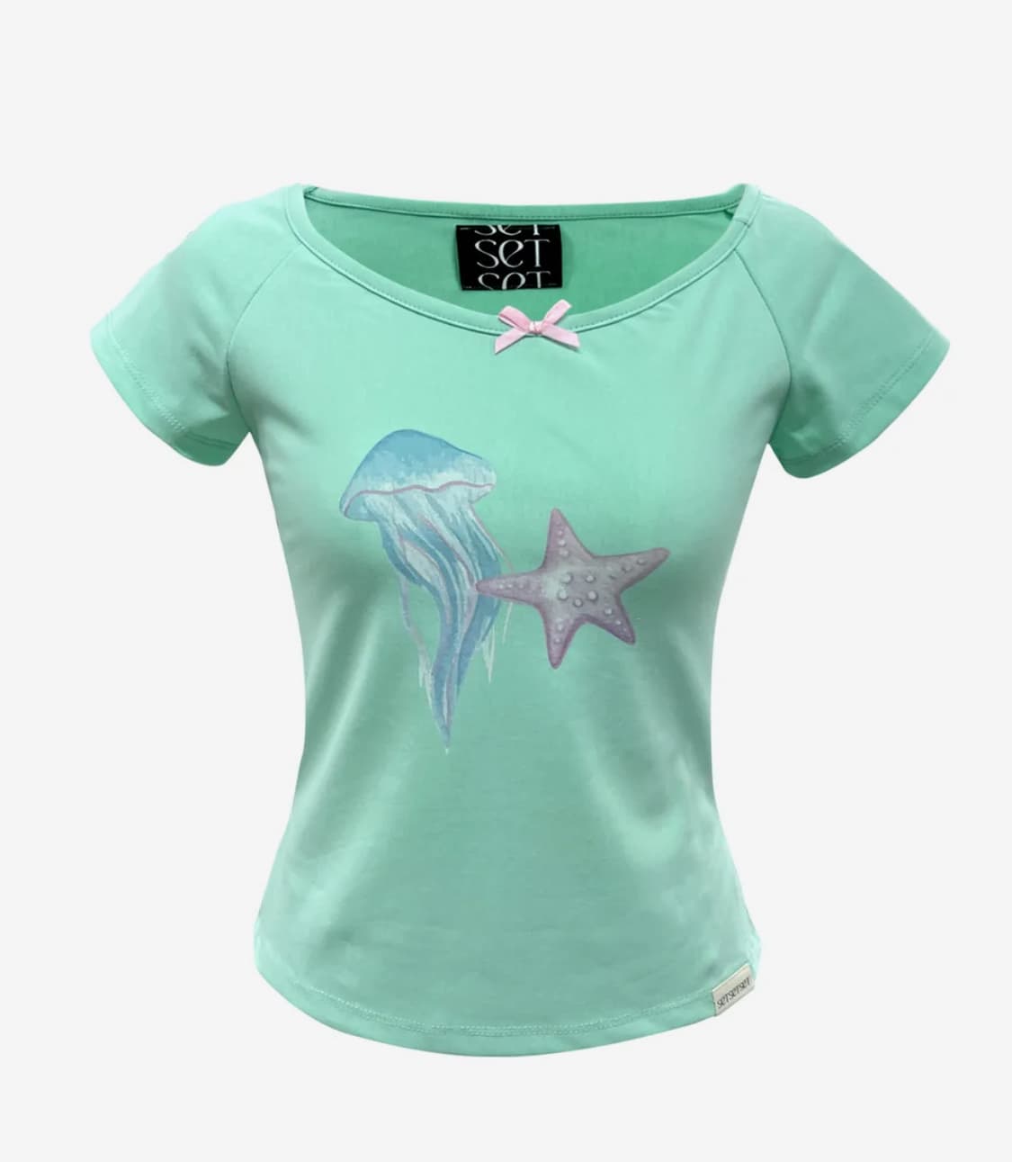 쎄쎄쎄 JELLY&STAR T-SHIRT 민트 상품이미지1