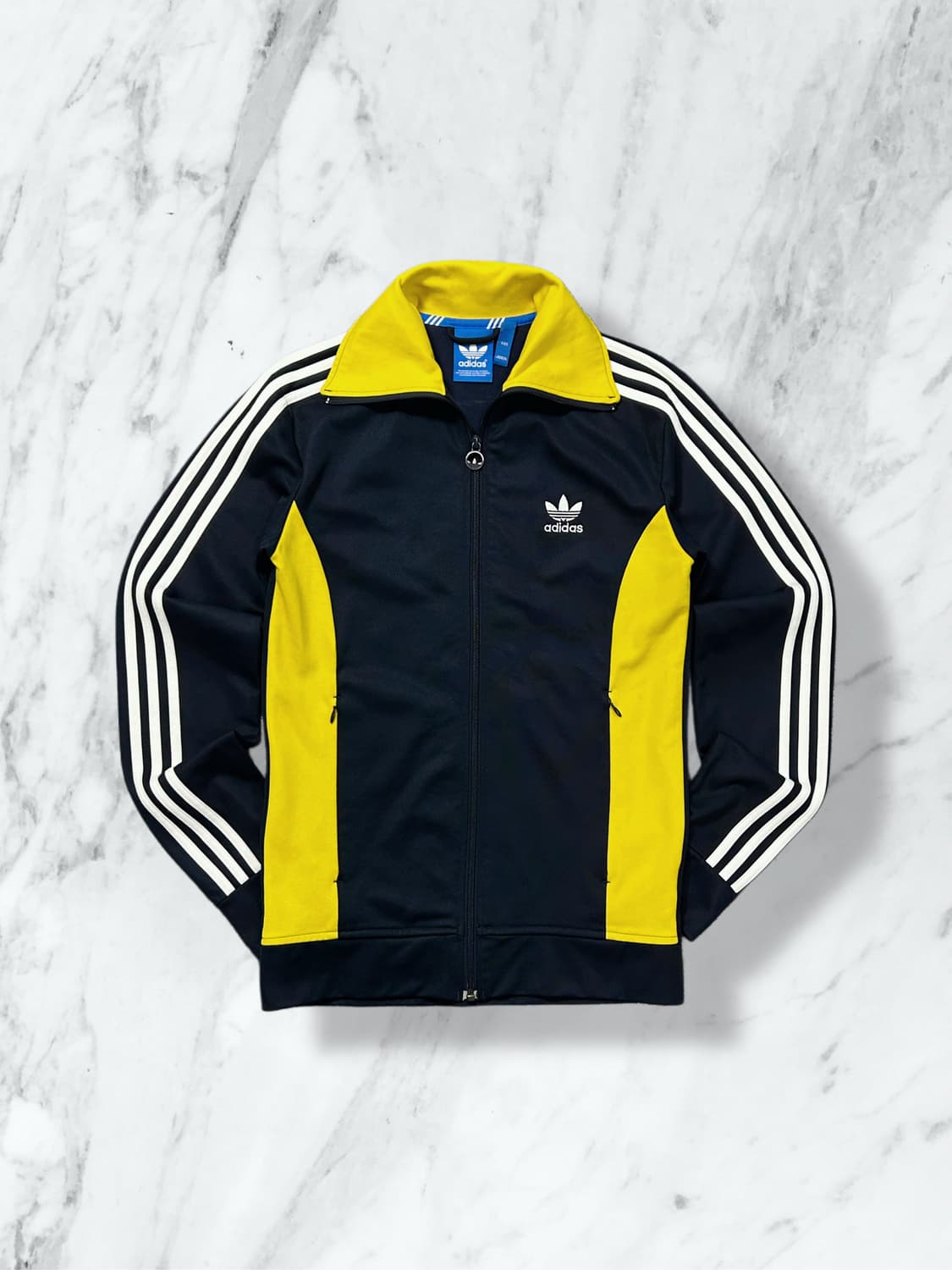아디다스 유로파 네이비 배색 트랙탑 져지 M 상품이미지1
