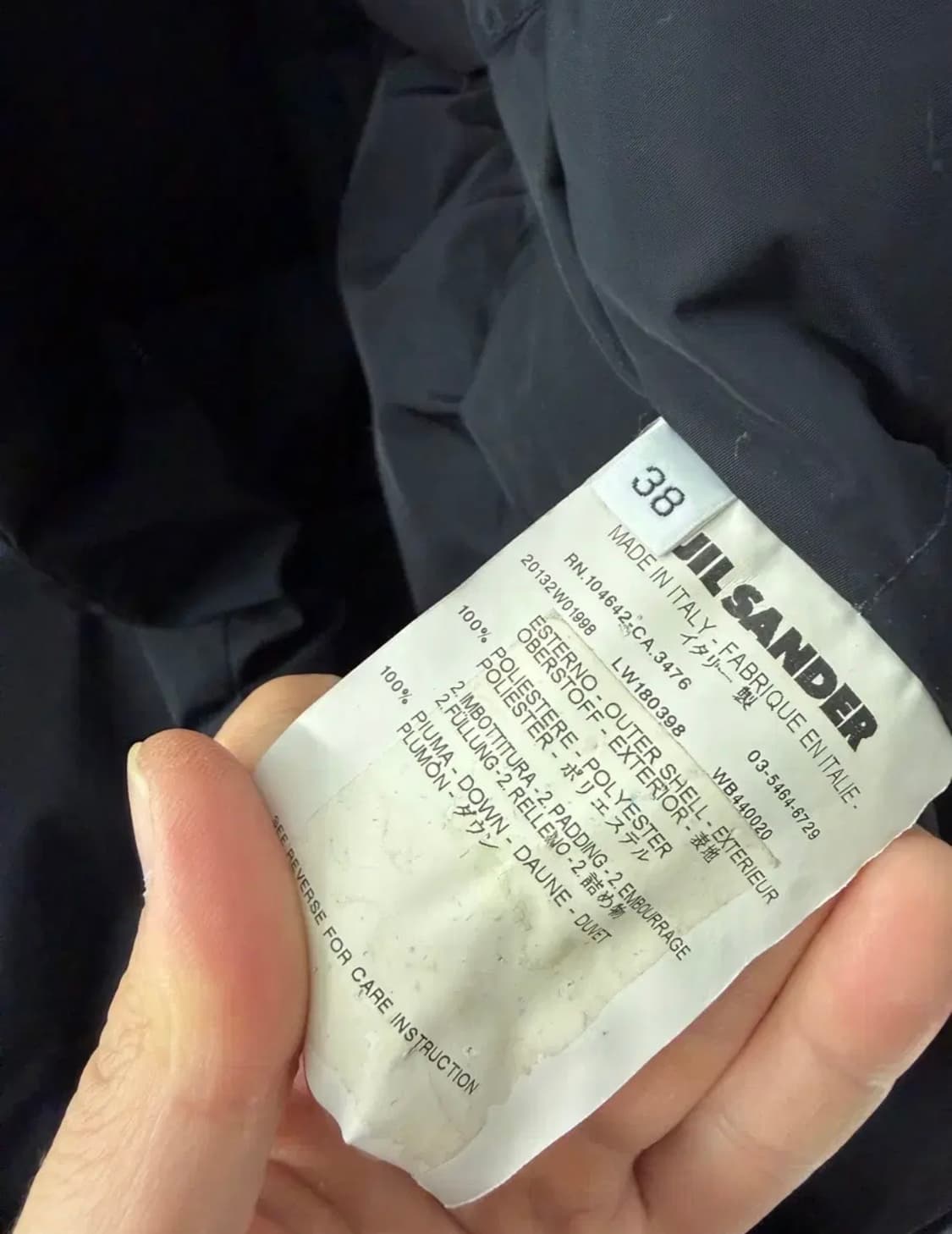 질샌더 패딩 상품이미지4