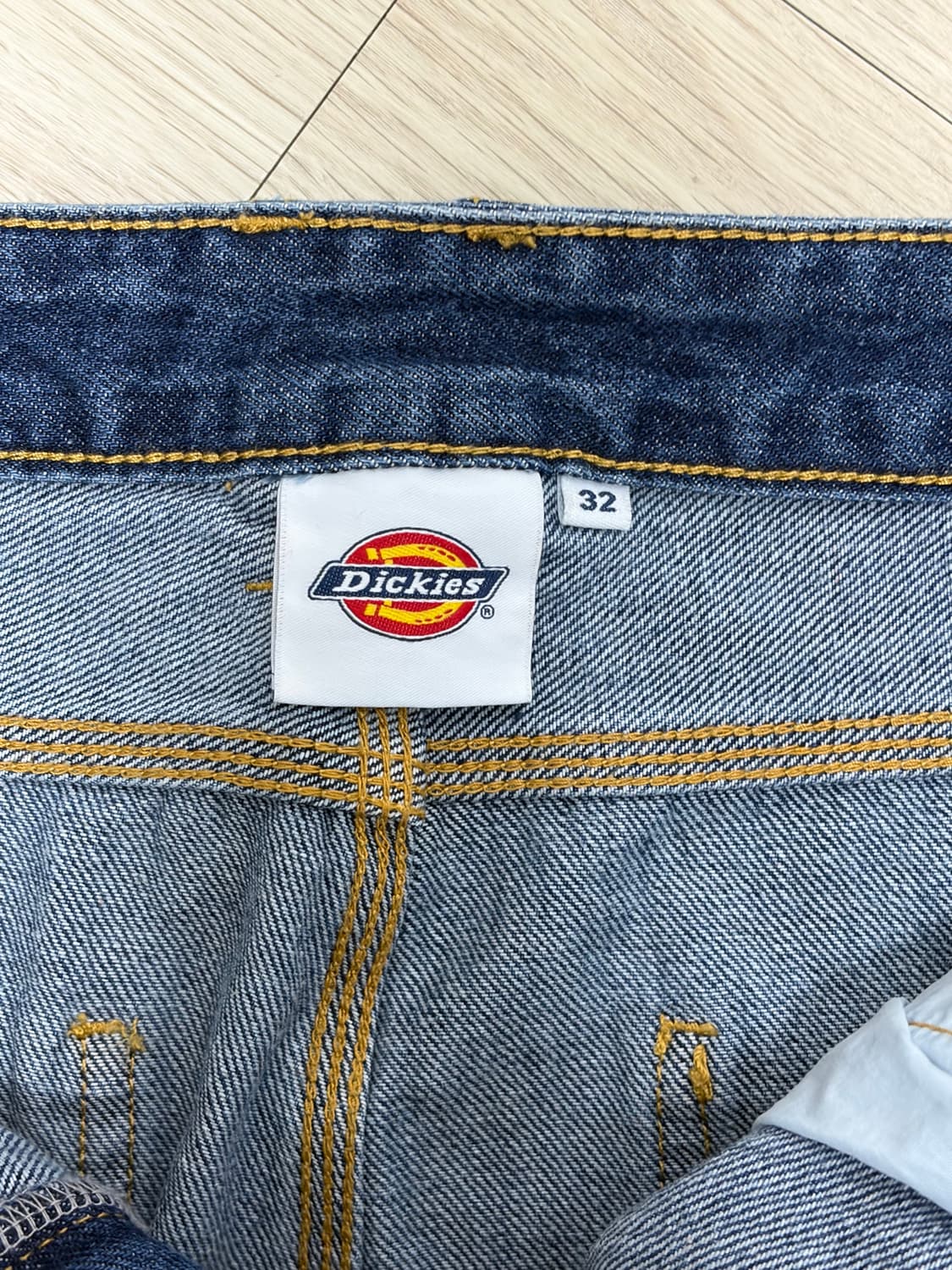 디키즈 더블니 카펜터 데님 팬츠 빈티지 블루 32 상품이미지3