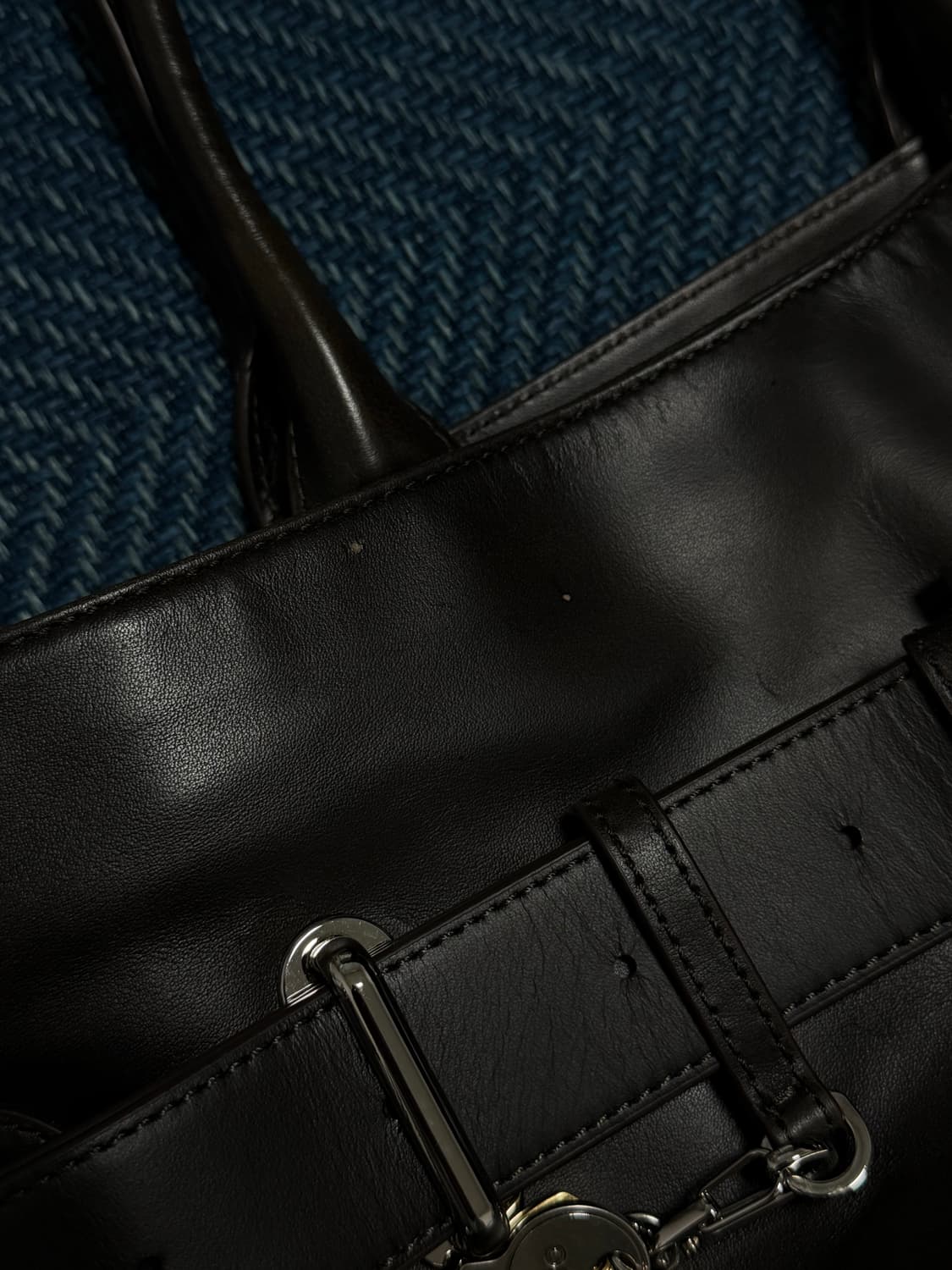 오소이 브로클 라지 새틴브라운 상품이미지5